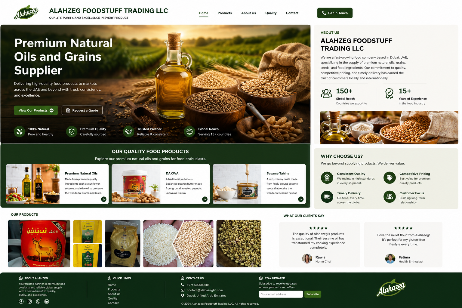 Alahazeg Foodstuff project preview