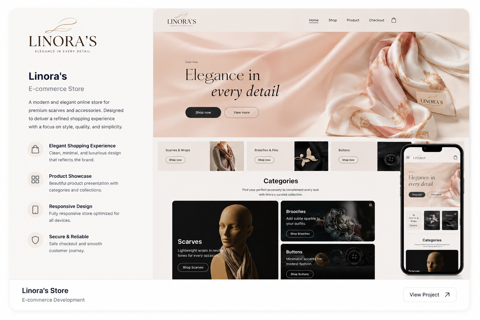 Linora project preview